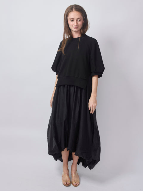 Fluid Authority Dress, black