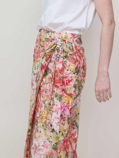 Pampas Skirt, multicolor pink