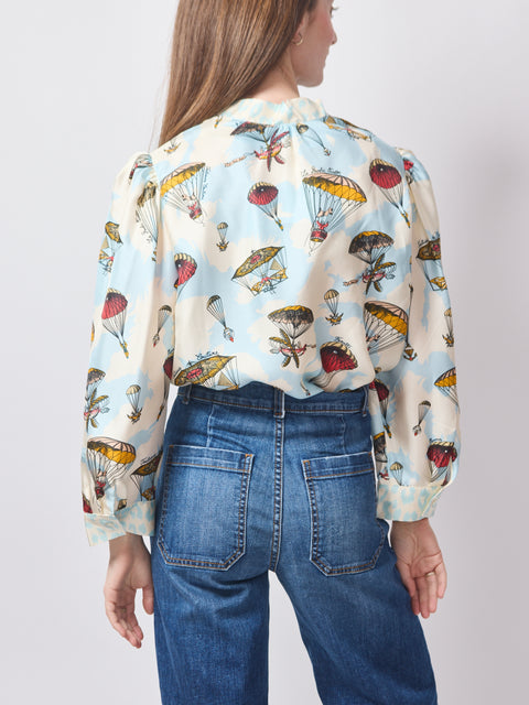 Monette, parachute ciel