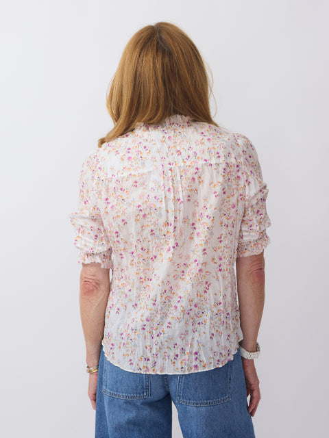 Darcy Shirt, sunset floral