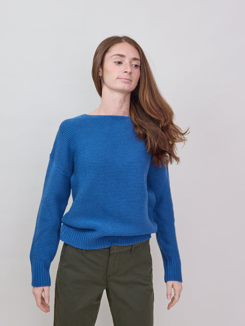 Garter Balletneck, Sapphire