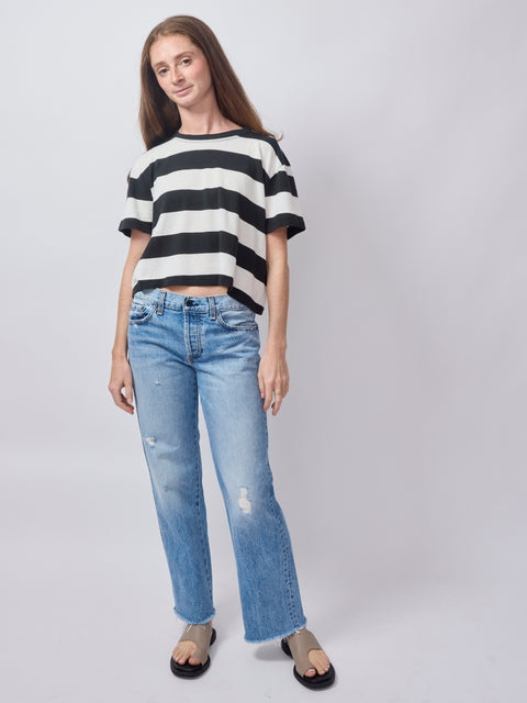 Shrunken Boy Tee Printed, Stripe
