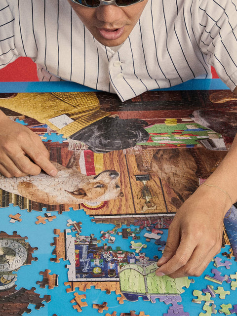 Poker Dogs, 1000-piece puzzle