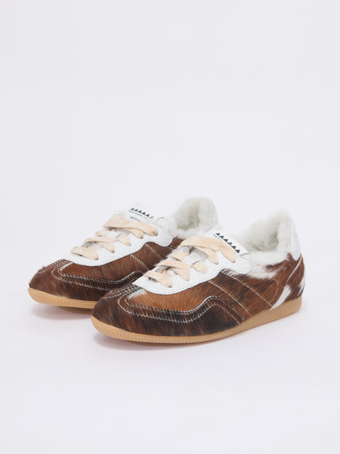 Ballet Sneaker, Haircalf Shearling
