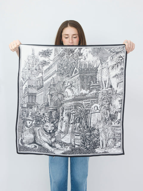 Carre 65 Piranesi Black