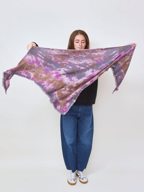 Caress Triangle Scarf, sand