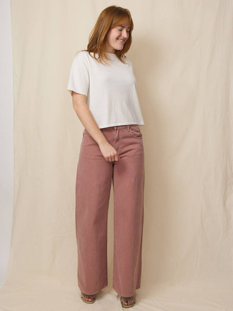 Atomic Wide Leg, Dusty Rose