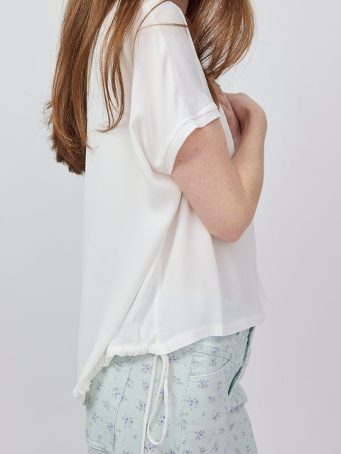 Easy Elegance top, latte