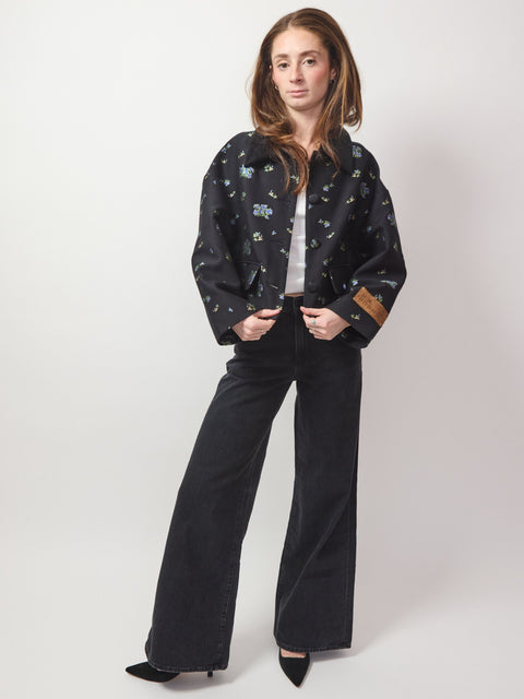 Bebeth, black small flower