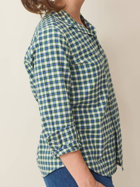 Barry, Blue/Green Plaid