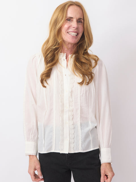 Gedi Top, White