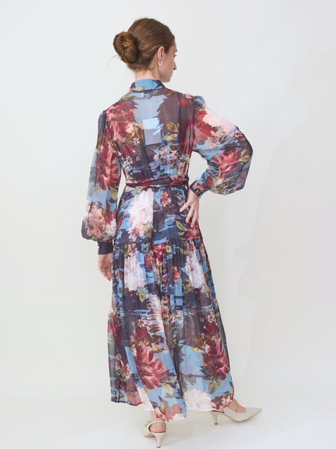 Esther Dress, Sky Garden