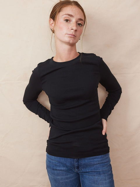 Lisa Long Sleeve, black