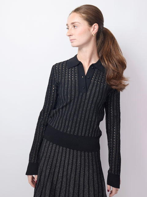 Roselyn, Pinstripe Lurex