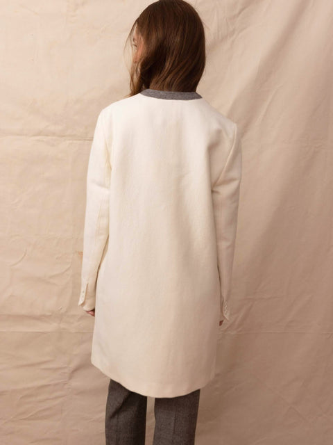 Cappotto Wool, Latte