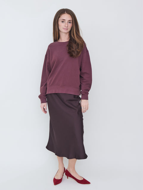 Everyday Sweatshirt, Plum