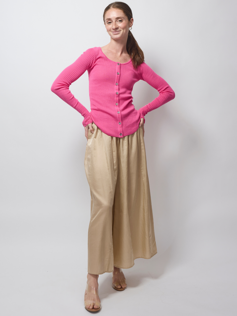 Vintage Scoop Cardi, bubblegum