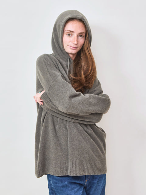 Press Wool Parka, moss