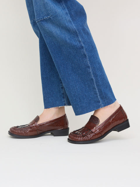 Kiltie Loafer, brown