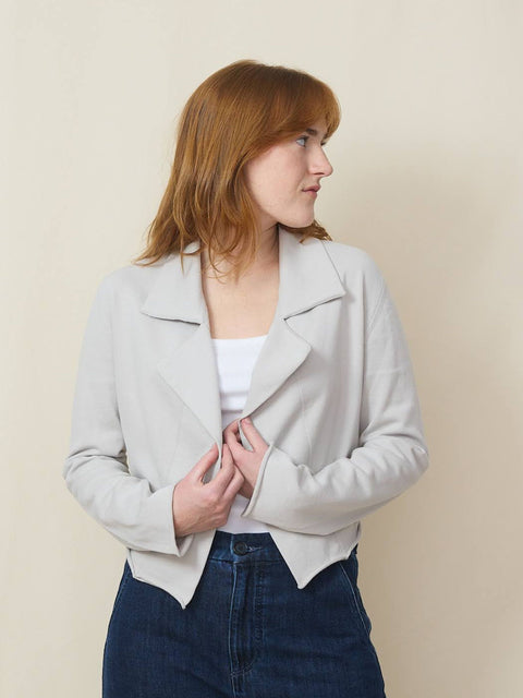 Notch Collar Jacket, Artic