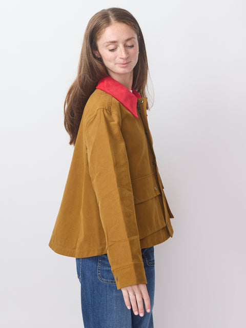 Swingy Jacket, Rust/Red