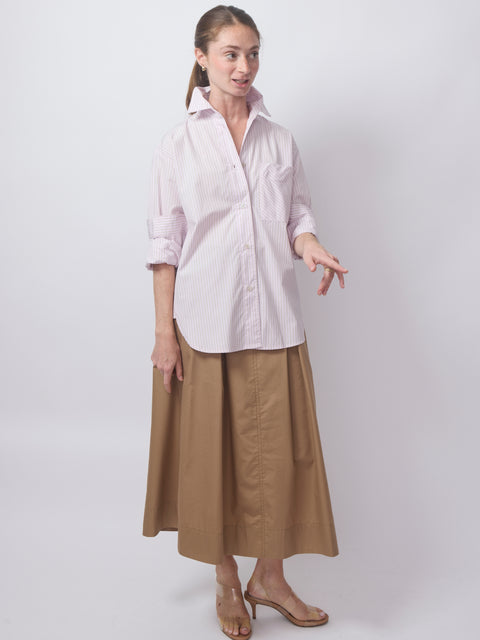 Marvin Shirt Hudson Stripe, light pink
