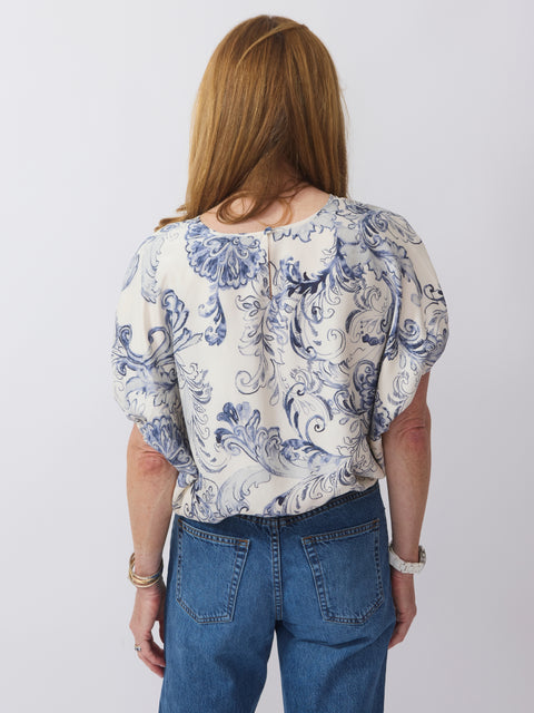 Bubble Blouse, baroque toile