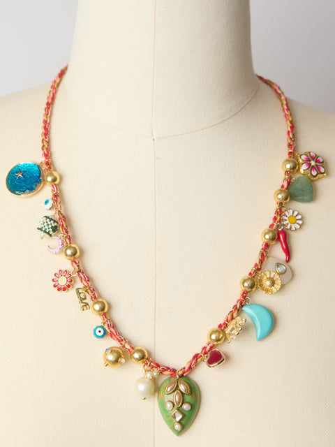 Grigri Jade Heart Necklace