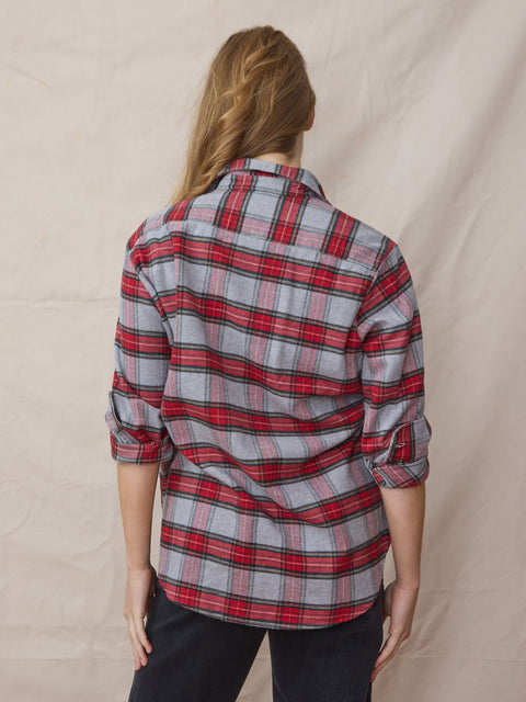 Eileen, Washed Red Plaid