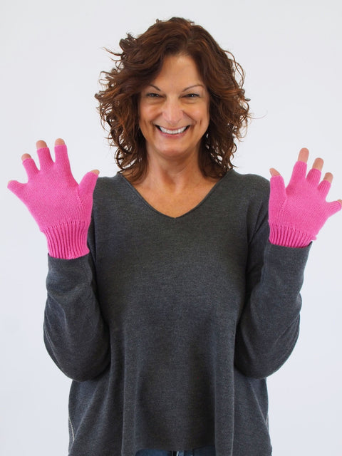 Cashmere Fingerless Gloves