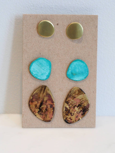 Pebble Stud Set, Amazonia