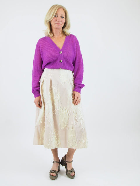 Saba Skirt, Creamy Thread