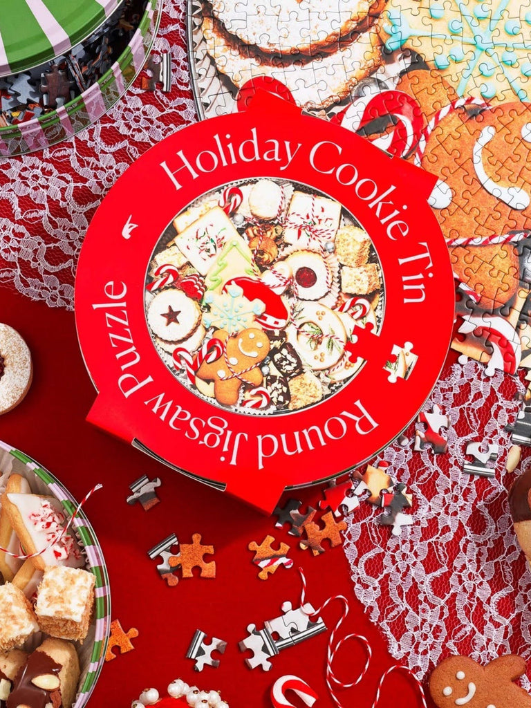 Holiday Cookie Tin puzzle