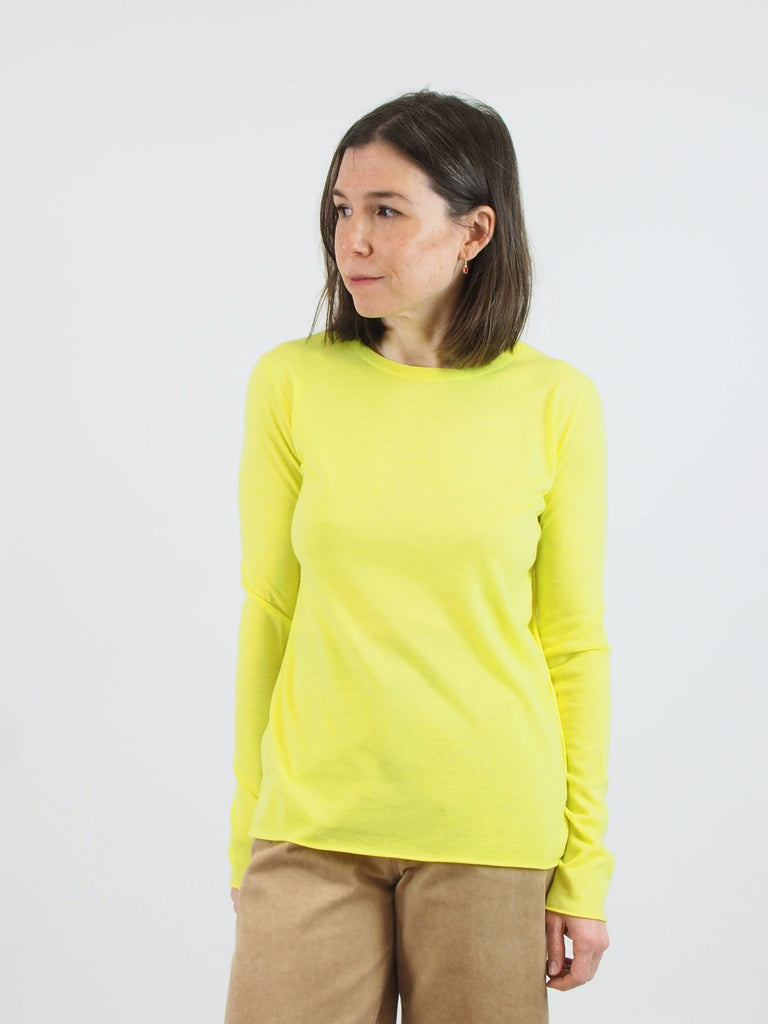Alba Sweater, Neon Citrus