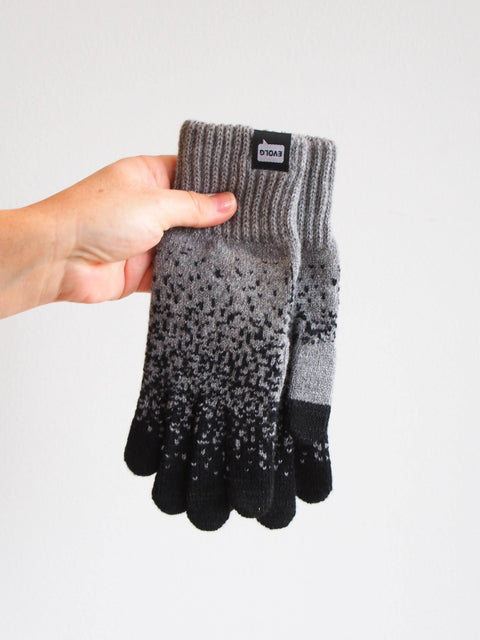 Scrub Gloves, Black/Grey