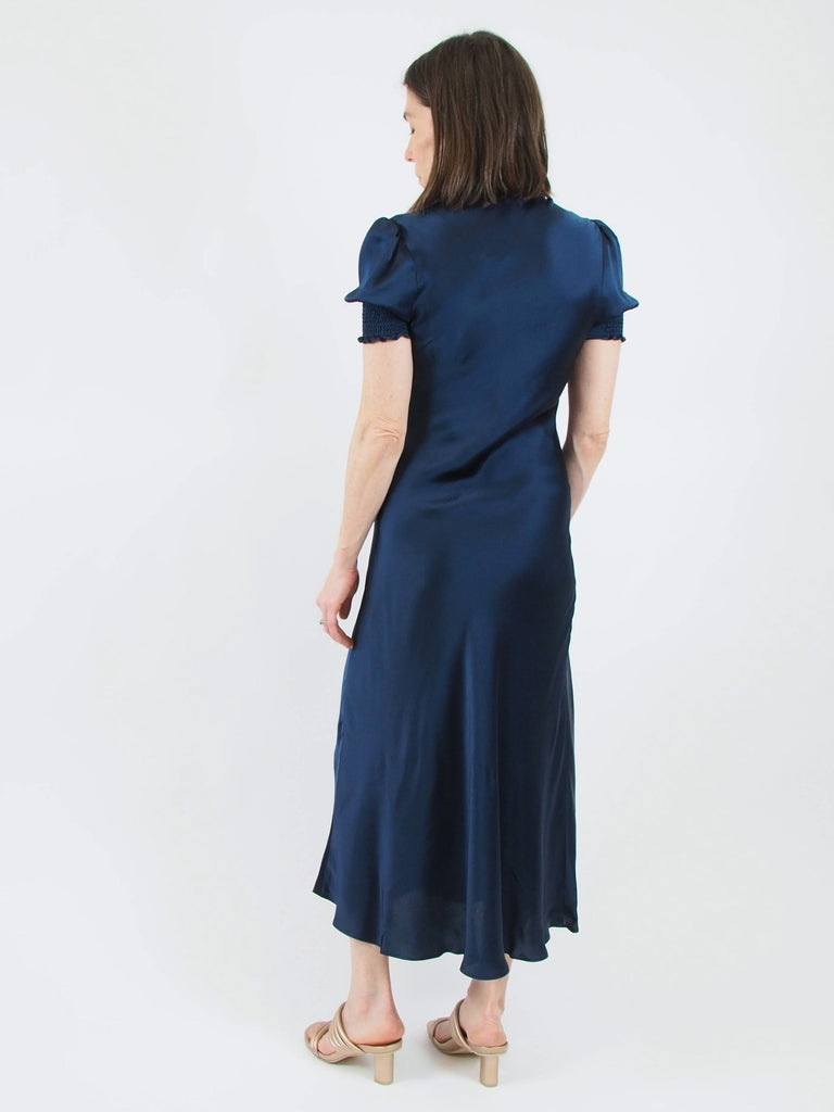 Cerise Dress, blue navy