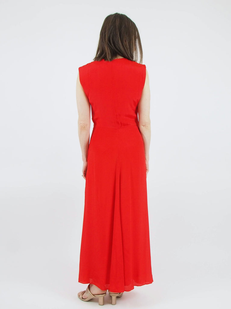Tora Long Dress, Red