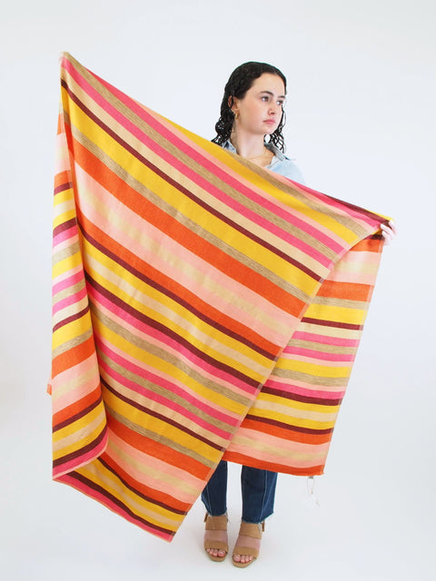 Desert Shawl, Yellow